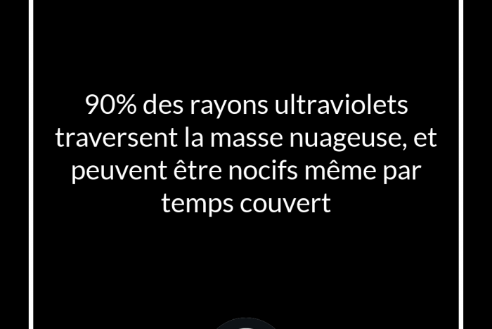 Les rayons ultraviolets