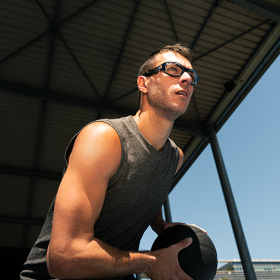 Lunettes de sport à la vue